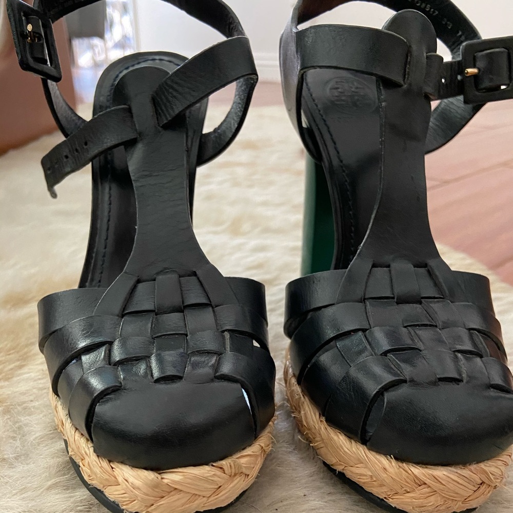 Tory Burch leather heels